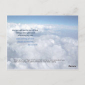 Ik ben de Christus Briefkaart (Achterkant)