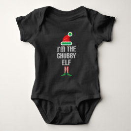 Ik ben de Chubby Elf Baby Bodysuit
