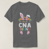 Ik ben de CNA Certified Nursing Assistant Bunny Ea T-shirt (Design voorkant)