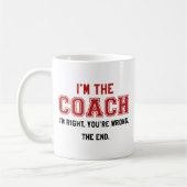 Ik ben de coach koffiemok (Links)