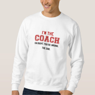 Ik ben de coach trui