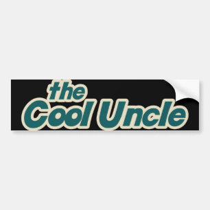Ik ben de Cool oom Bumpersticker
