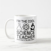 Ik ben de Cool Science Teacher Koffiemok (Links)