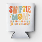 Ik ben de coole moeder, ik ben Retro Groovy M Blikjeskoeler (Voorkant)