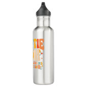 Ik ben de coole moeder, ik ben Retro Groovy M Waterfles (Rechts)