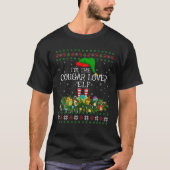 Ik ben de Cougar Lover Elf Chri. T-shirt (Voorkant)