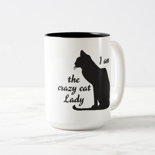 IK BEN DE CRAZY CAT LADY MOK (Voorkant rechts)