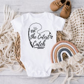 Ik ben de Cutest Catch Funny Gevist Gift for Littl Romper