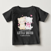 Ik ben de Cutest Little Sister Cute Cats Custom (Voorkant)