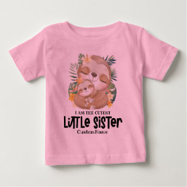 Ik ben de Cutest Little Sister Cute Sloths Custom