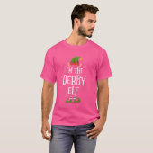 Ik ben de Derby Elf Graphic - Grappig Lelijk Kerst T-shirt (Voorkant volledig)