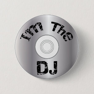 Ik ben de DJ Button Badge