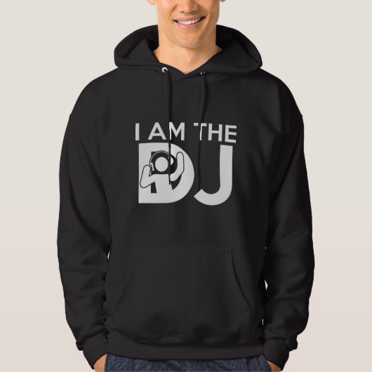 Ik ben de DJ Hoodie (Voorkant)