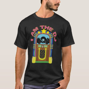 Ik ben de DJ Jukebox Clubbing Disk Jockey Juke Box T-shirt