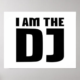 Ik ben de DJ Poster