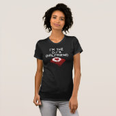 Ik ben de DJ's Vriendin T-Shirt (Voorkant volledig)
