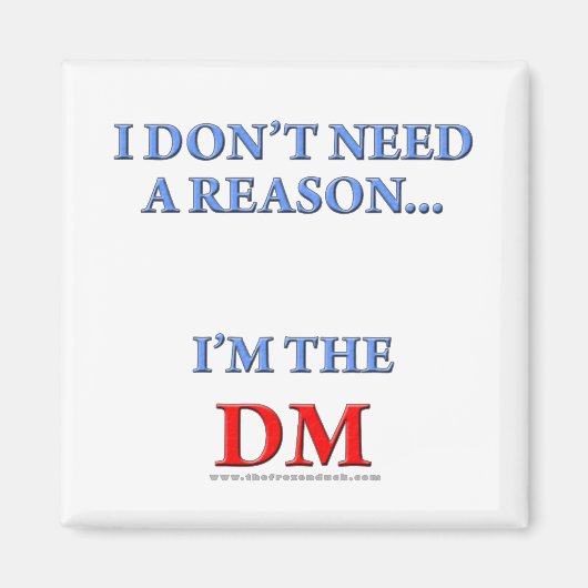 Ik ben de DM Magneet (Voorkant)