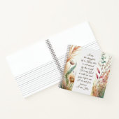 Ik ben de dochter van een Christelijk Koninklijk G Notitieboek (Binnen)