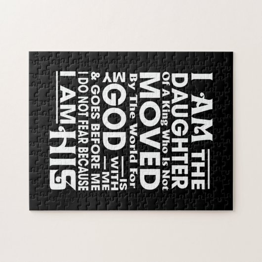 Ik ben de dochter van een koning legpuzzel (Horizontaal)