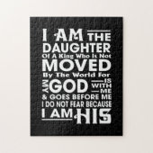 Ik ben de dochter van een koning legpuzzel (Verticaal)