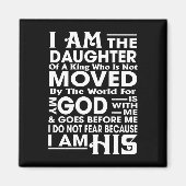 Ik ben de dochter van een koning magneet (Voorkant)