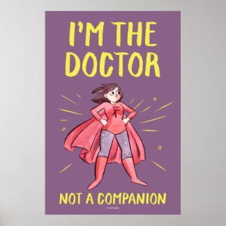 Ik ben de Doctor. Geen bedrijf. Poster