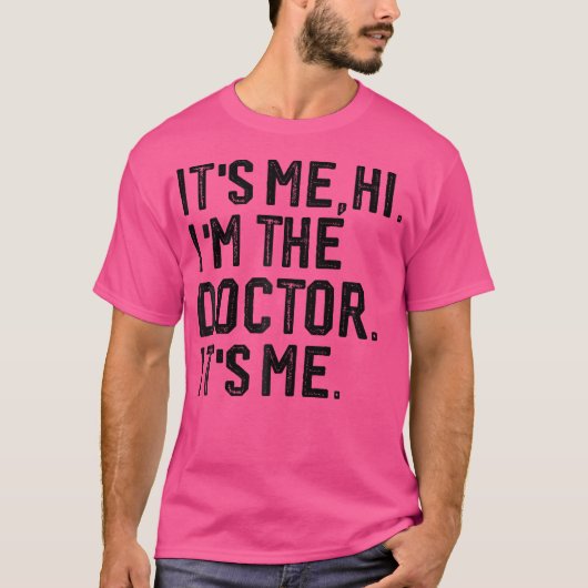 Ik ben de dokter Het is mij Dokters Dag 2024 T-shirt (Voorkant)