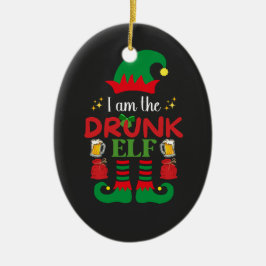 Ik ben de Drink elf Keramisch Ornament