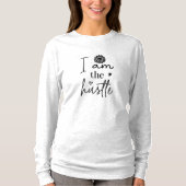 Ik ben de drukte leuk t-shirt (Voorkant)