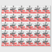 Ik ben de Drummer Cadeaupapier (Vlak)