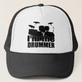 Ik ben de Drummer Trucker Pet (Voorkant)
