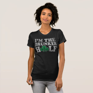 Ik ben de Drunker Half St Patrick's Day Couples T-shirt