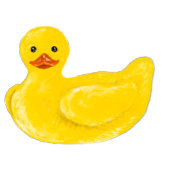 Ik ben de Ducky One Birthday Kaart