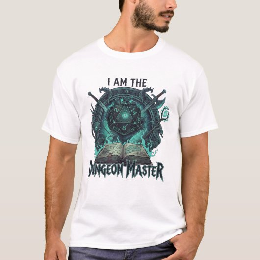 Ik ben de Dungeon Master T-shirt (Voorkant)