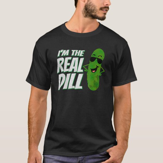 Ik ben de echte dill grappige pickle Lover T-shirt (Voorkant)