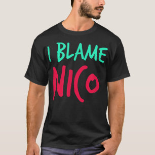 Ik ben de eerste naam van Nico Friends Buddy Nickn T-shirt