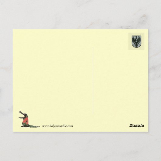 ik ben de eggman briefkaart (Achterkant)