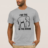 IK BEN DE ELEPHANT IN DE KAMER ~ Graphic T-shirt (Voorkant)