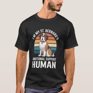 Ik ben de emotionele steunpersoon van mijn St. Ber T-shirt