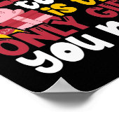 Ik ben de enige die je nodig hebt. poster (Hoek)