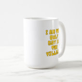 Ik ben de enige homo in het dorp koffiemok (Voorkant rechts)