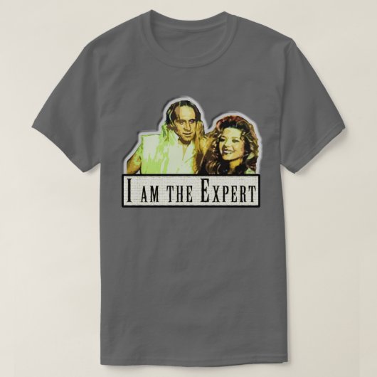 Ik ben de expert T T-shirt (Design voorkant)
