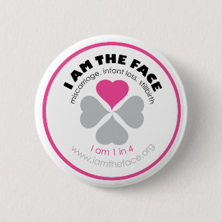 IK BEN DE FACE Pink Button