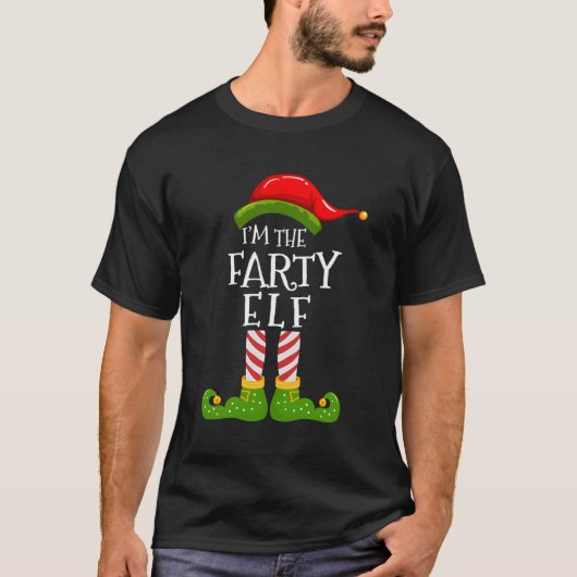 Ik ben de Farty Elf Group die overeenkomt met fami T-shirt (Voorkant)