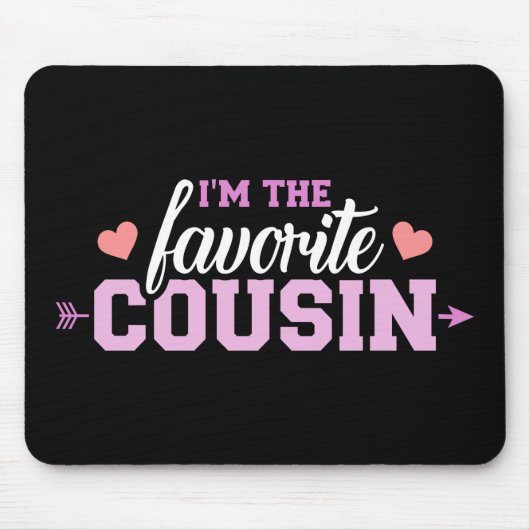 Ik ben de favoriete neef muismat (Voorkant)