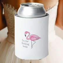 Ik ben de Flocking Bruid Roze Flamingo Meisje-voor