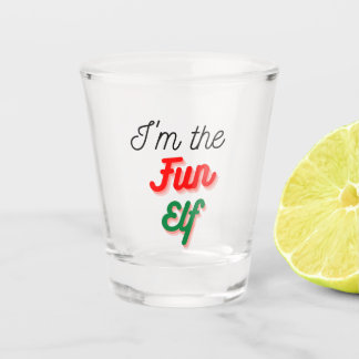 Ik ben de Fun Elf | Funny Joke Kerstmis Shot Glas
