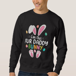 Ik ben de Fur Daddy Bunny bijpassende gezins Pasen Trui