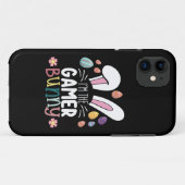 Ik ben de Gamer Bunny Gaming Pasen Matching Case-Mate iPhone Case (Achterkant (horizontaal))