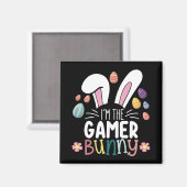 Ik ben de Gamer Bunny Gaming Pasen Matching Magneet (Voorkant / Achterkant)
